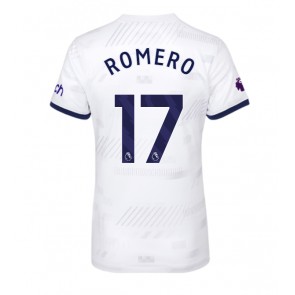 Tottenham Hotspur Cristian Romero #17 Domaci Dres za Ženska 2023-24 Kratak Rukavima